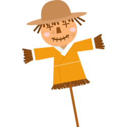 かかしのイラスト